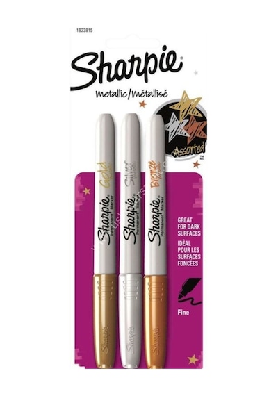 Sharpie Metalik Permanent 3li Set Fine Uç