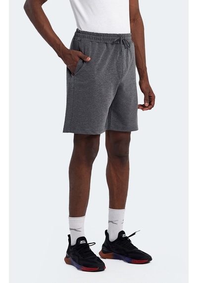 Slazenger KALLIE Erkek Cepli Koyu Gri Şort