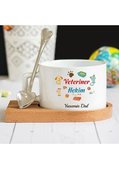 Veteriner Hekim Lüks Fincan Seti