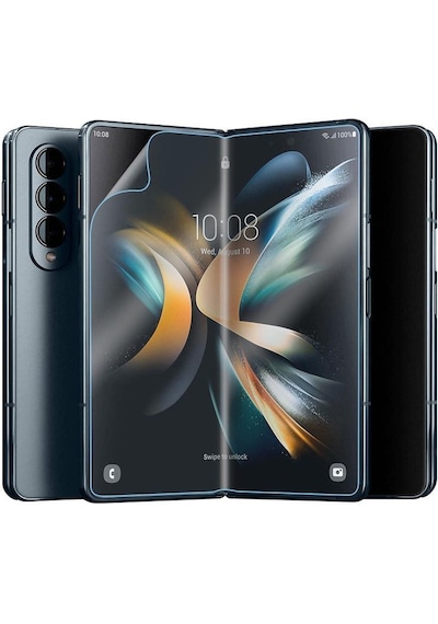 Samsung Uyumlu Z Fold 5 Nano Ekran Koruyucu Ön + Arka Tam Kaplayan