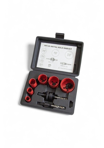 Alfa Hırdavat 9pcs Bi-metal Panç Takımı 19-57 Mm
