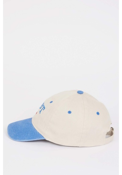 DeFacto Erkek Çocuk Nakışlı Jean Cap Şapka D8391A825SMBE2 DeFacto Erkek Çocuk Nakışlı Jean Cap Şapka D8391A825SMBE2