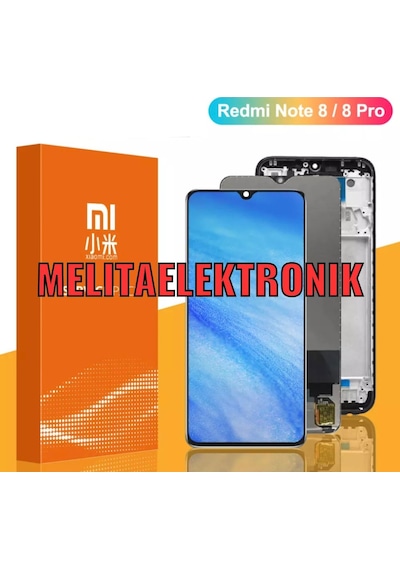 Xiaomi Redmi Note 8 Pro Lcd Ekran Dokunmatik Çitasız