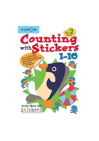 Kumon Counting With Stickers 1-10 Kumon Publishing