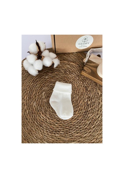 Glory Baby Organik Pamuklu Unisex 5'li Premium Yeni Doğan Bebek Çorabı - Kutulu Beyaz-kahve Beyaz-kahve Glory Baby Organik Pamuklu Unisex 5'li Premium Yeni Doğan Bebek Çorabı - Kutulu Beyaz-kahve Beyaz-kahve