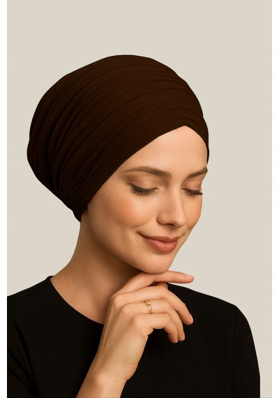 Alaturka Pratik Hazır Geçmeli Bone Acıkahve