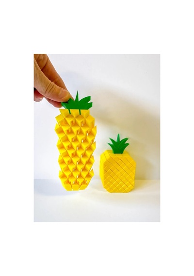 Alvera Ananas Fidget Oyuncak Hareketli Duyusal Masa Oyuncağı, Stres Giderici Puzzle Fidget