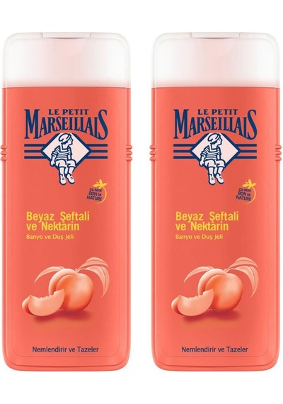 Le Petit Marseillais Duş Jeli 400 ml Beyaz Şeftali ve Nektarin Aromalı 2
