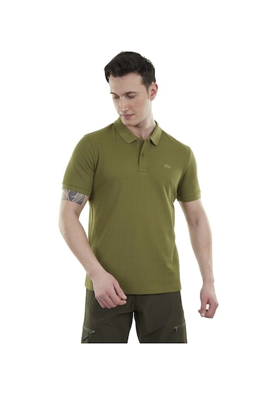 Alpinist Edge Erkek Polo T-shirt Haki 001