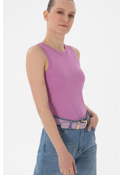 U.S. Polo Assn. Us. Polo Assn. Kadın Tişört Pembe