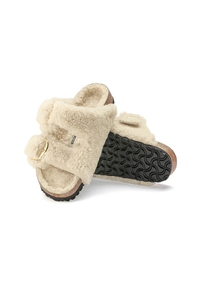 Birkenstock Bırkenstock Arızona Bıg Buckle Kadın Terlik 1023130 Krem
