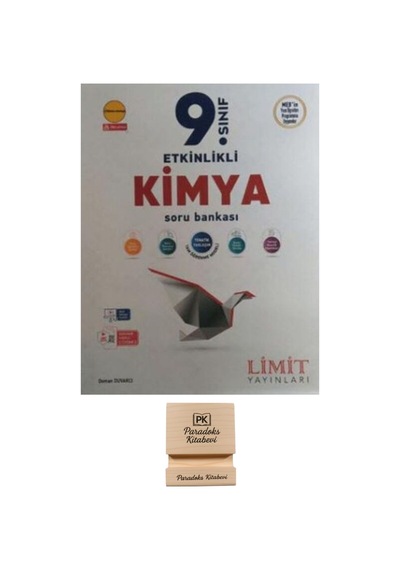 Limit 9. Sınıf Kimya Maarif Soru Bankası Ve Telefon Standı