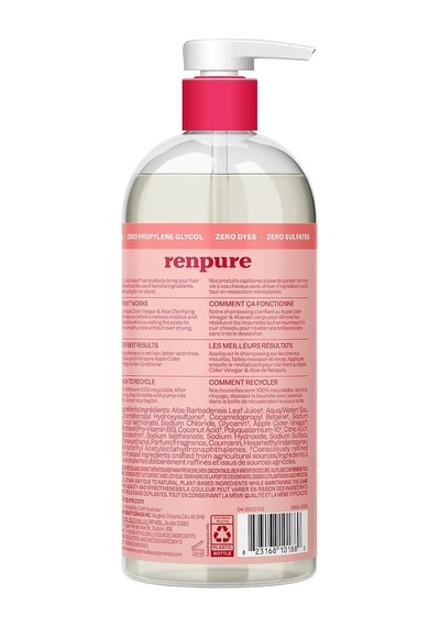 Renpure Elma Sirkesi Ve Aloe Vera Arındırıcı Şampuan 710ml
