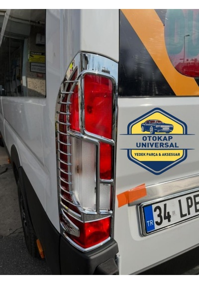 Fiat Ducato 2014-2025 Uyumlu Abs Krom Stop Çerçevesi Takım