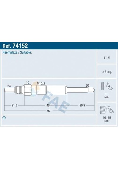Kızdırma Bujisi T5 1,9/2,5 Axb-axd
