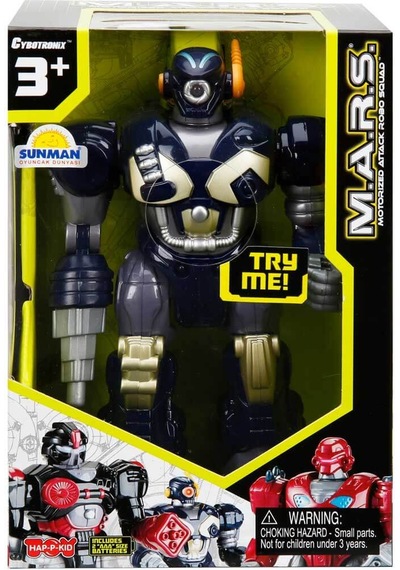 Happy Kid M.a.r.s. Işıklı Yürüyen Robot 57674 Lacivert