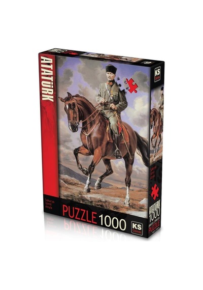 Ks Games 1000 Parça Puzzle Gazi Mustafa Kemal Sakarya Adlı Atıyla
