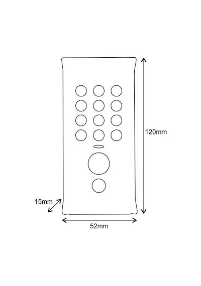 Yale Ll65-ba Elektronik Kabin Kilidi - Siyah Gri