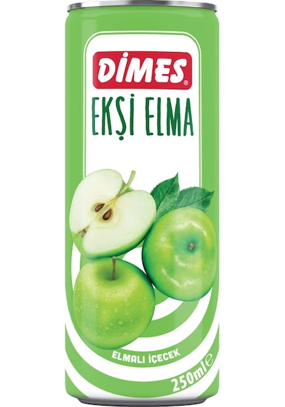 Dimes Ekşi Elmalı İçecek 250 Ml X 12 Adet