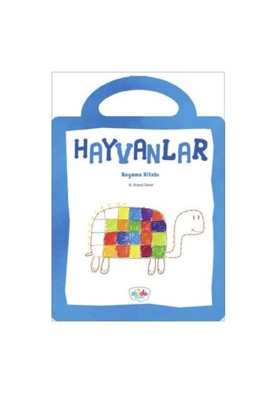 Hayvanlar-Boyama Kitabı - Ahmet Demir - Akide Şekeri Yayınları