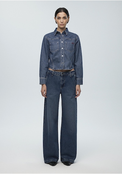 Mavi - Karen Iconic Vintage Koyu Mavi Jean Pantolon 1010742-89118 Mavi
