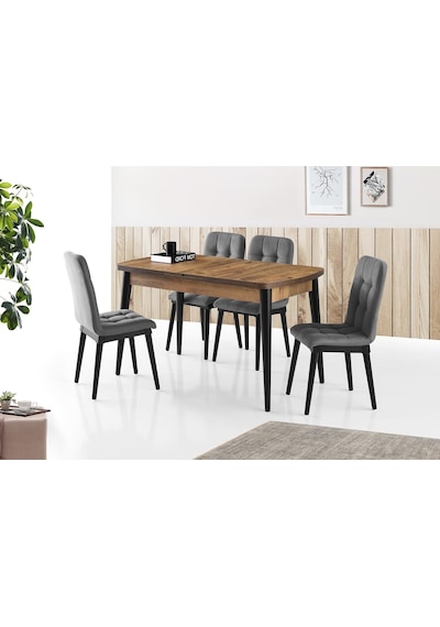Kelebek Açılır Mdf Sadece Yemek Masası 90 140cm 001