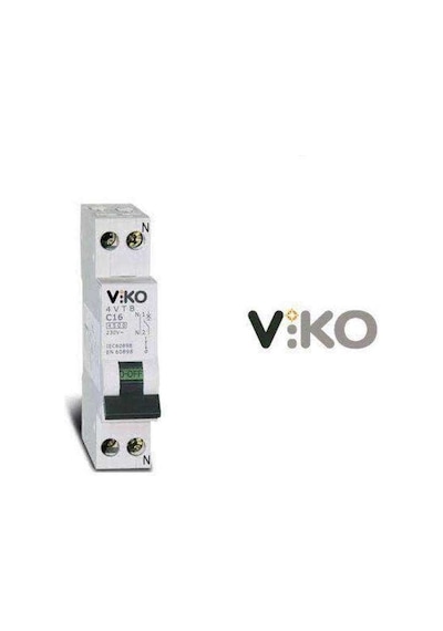 Viko 1X16 A. C Tipi Mono Sigorta 3kA-4,5 kA 3-4VTB-1C 16
