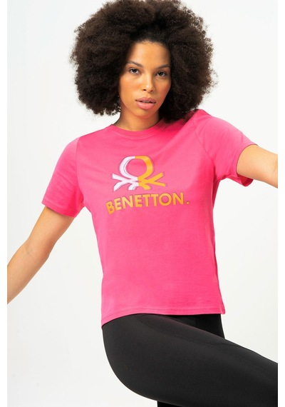 Benetton Bnt W20393 23y Kadın T Shirt