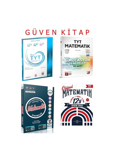 3d Toprak Orijinal 345 Yayınları Tyt Matematik Deneme Seti