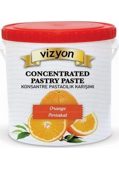 Vizyon Konsantre Portakal Pasta Karışımı 1 KG