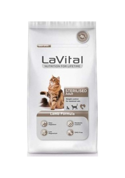 Vital Kuzulu Kısırlaştırılmış Kedi Maması 12 Kg