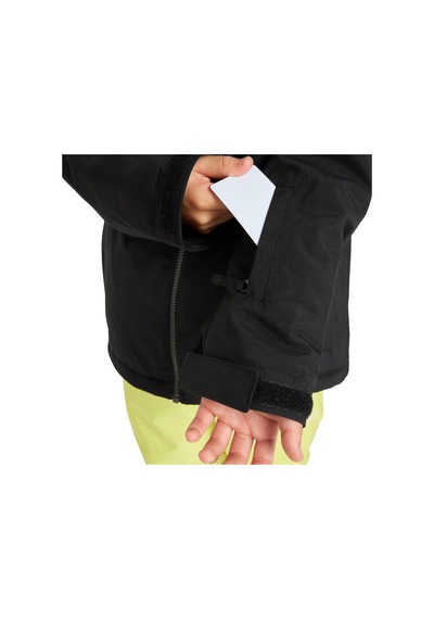 Quıksılver Quiksilver Side Hit Solid Youth Jk Erkek Çocuk Siyah Snowboard Ceketi 11793