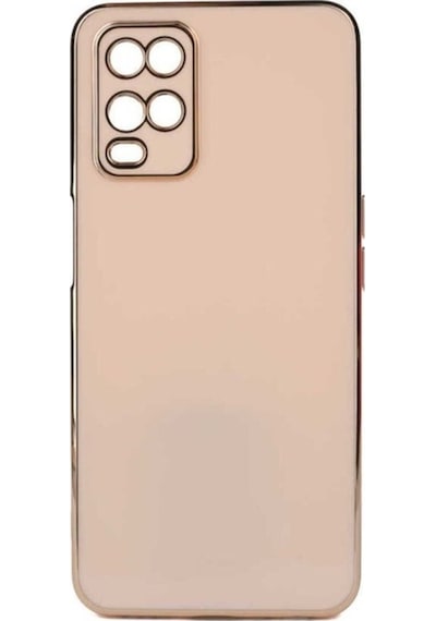Oppo A54 4g Kılıf Zore Bark Kapak Rose Gold