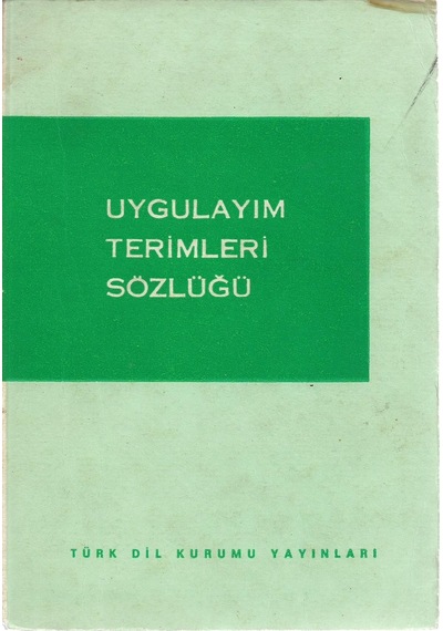 Uygulayım Terimleri Sözlüğü