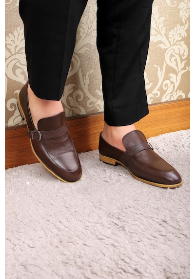 Ducavelli Fiela Hakiki Deri Erkek Klasik Ayakkabı, Loafer Klasik 001