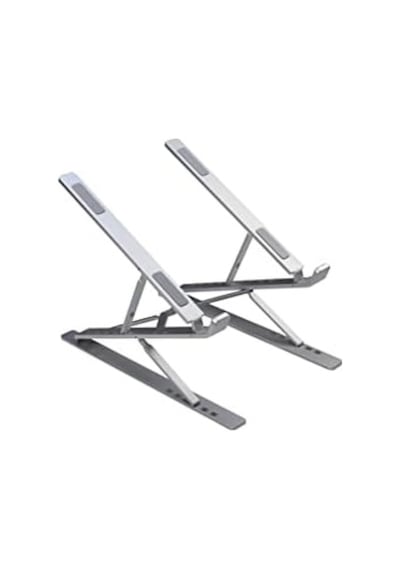 Çift Katlı Ayarlanabilir Laptop Stand Katlanabilir Alüminyum Tablet Notebook Stand Dizüstü Bilgisayar Standı