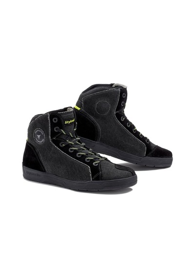 Stylmartin Shadow Black Nero Korumalı Motosiklet Ayakkabısı Siyah