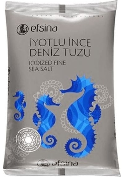 Efsina İyotlu İnce Deniz Tuzu 750 G