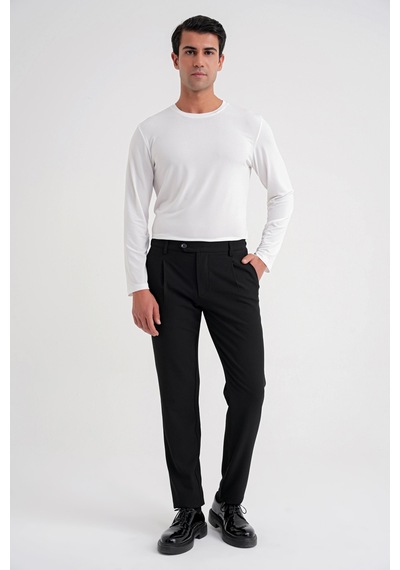 Efor P 1174 Pantolon Comfort Siyah-1 Casual Siyah Efor P 1174 Pantolon Comfort Siyah-1 Casual Siyah