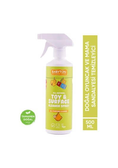 Babyton Oyuncak ve Mama Sandalyesi Temizleyici Sprey 500 ML