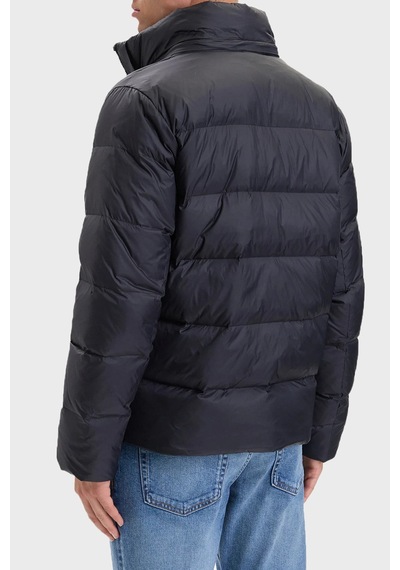 Calvin Klein Kapitoneli Çıkarılabilir Kapüşonlu Şişme Mont Lv04rh502gub1 Erkek Mont Lv04rh502g Ub1 Siyah