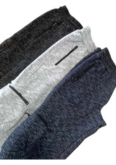 Erkek Jogger Kargo Cep Pantolon Siyah