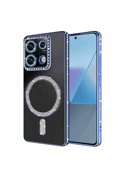 Redmi 13c Joke Simli Magneticsafe Kılıf - Mavi Bzsxx00 1