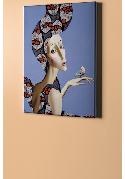 Webstyle Sayılarla Boyama Seti Kasnaklı Sevgi Kuşu 50 X 65 Cm