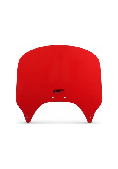 Gp Kompozit Honda Gold Wing 2004-2017 Uyumlu Arka Cam Kırmızı 40 Cm