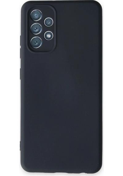 Galaxy Uyumlu Uyumlu A13 4g Kılıf Nano İçi Kadife Silikon - Lacivert Beyaz