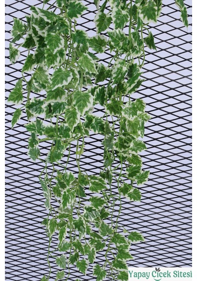 Yapay Çiçek Sitesi Yapay Alacalı Sarkan Sarmaşığı 90 Cm - 2 Adet Yeşil