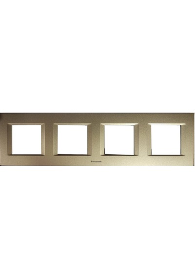 Viko Panasonic Thea 4x2m Optima Serisi Dore Renk Çerçeve - Wvtf08501dr-tr