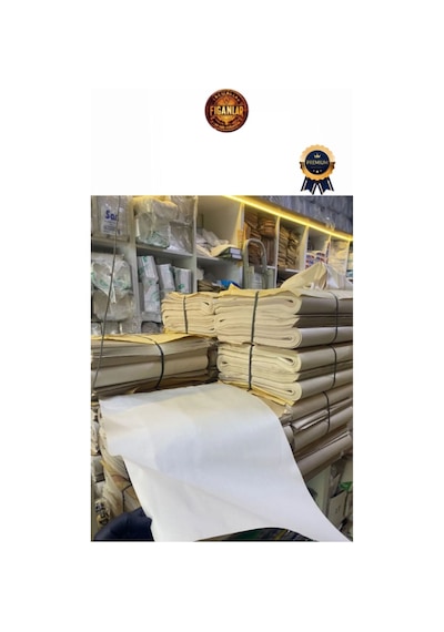 Desensiz 100 Adet 40x60 Tabak - Bardak Sarma Taşıma Taşınma Paketleme Kağıdı Hediye Paketi Beyaz 40