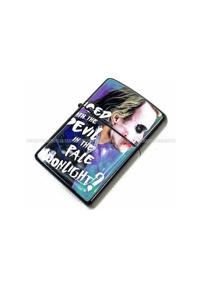 Joker Mat Siyah Kapaklı Benzinli Çakmak N11.1174
